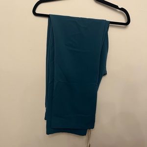 Caribbean Blue Livingston Figs Scrub Pants Large Tall